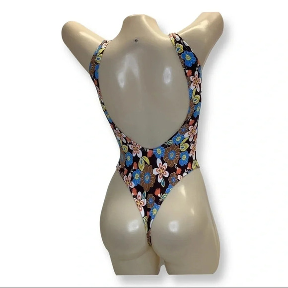 Indecent Proposal Made by Zuliana Floral Thong Bodysuit NWT - Picture 3 of 3
